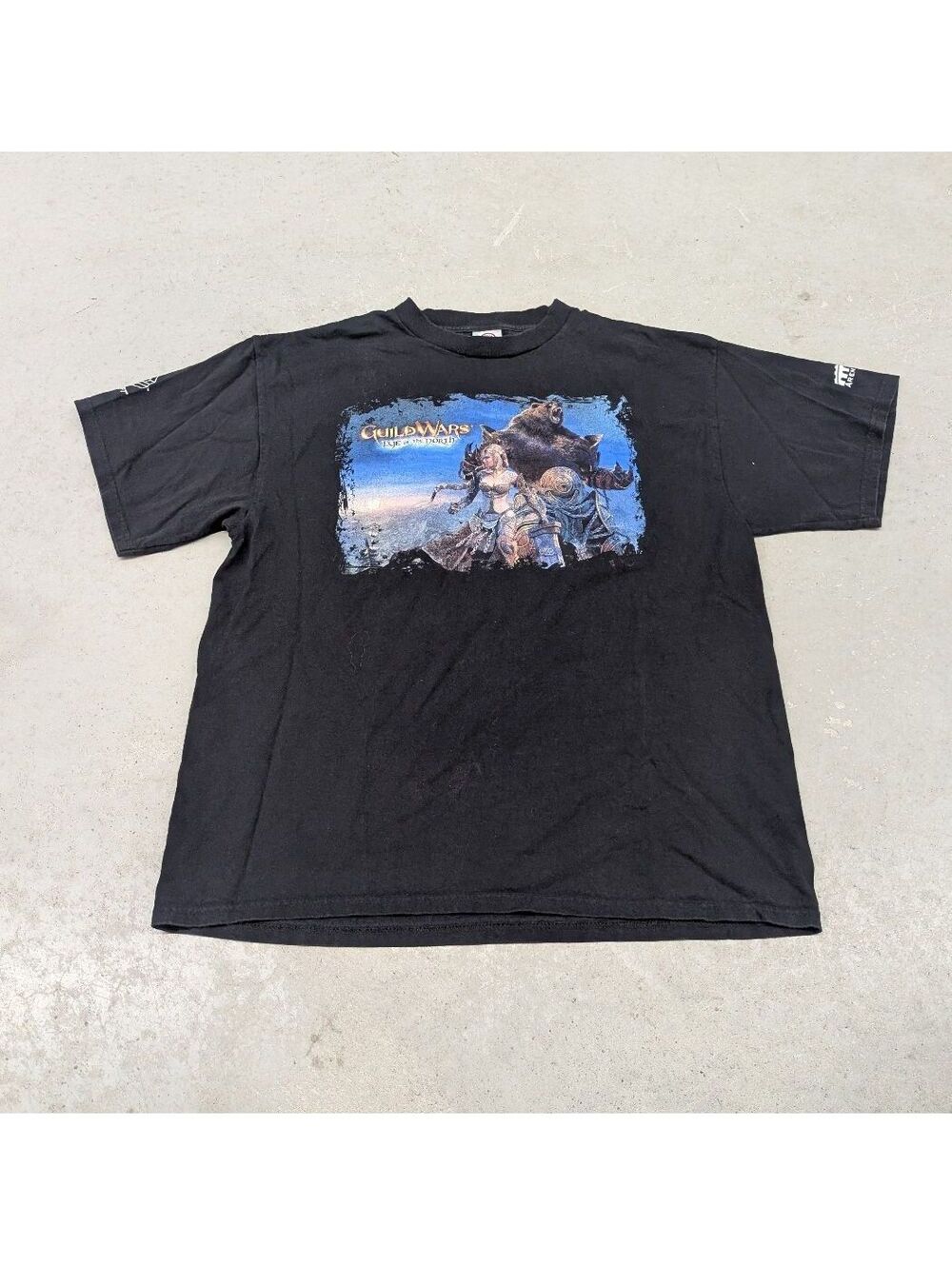 Vintage Y2K Guild Wars Exile in the North Promo T-shirt